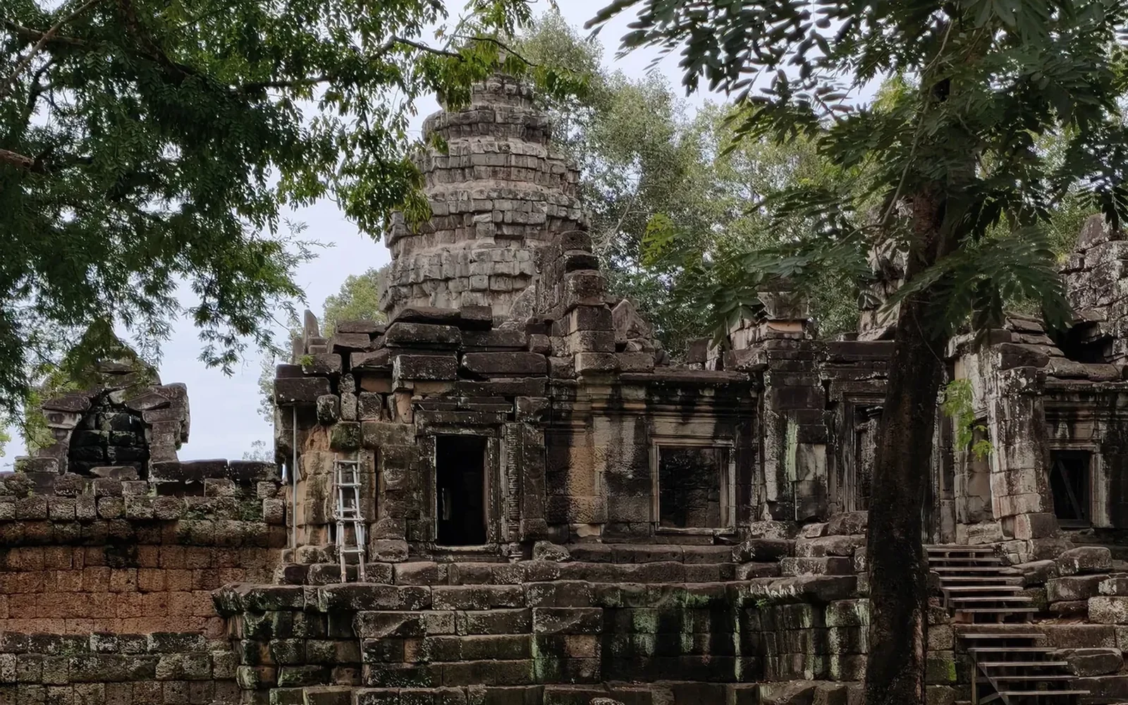 Temple ruins near Siem Reap, Cambodia