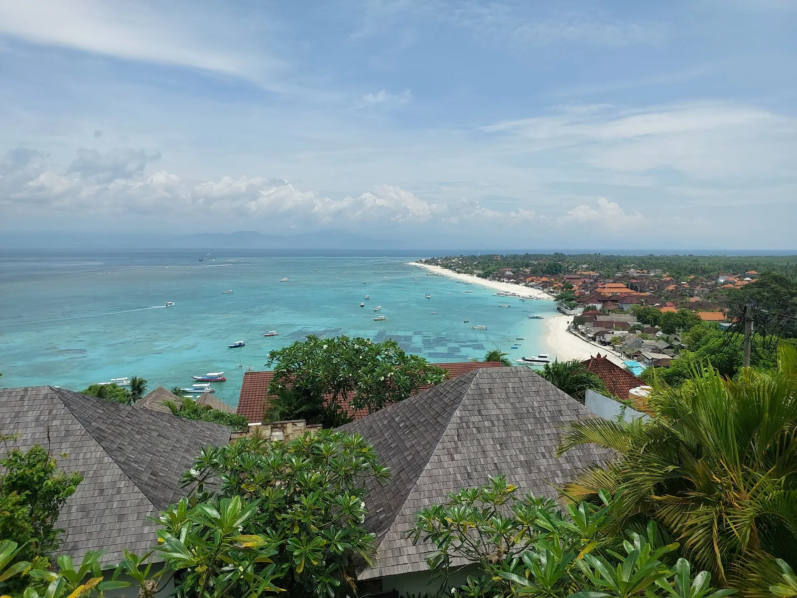 Indonesian island coast