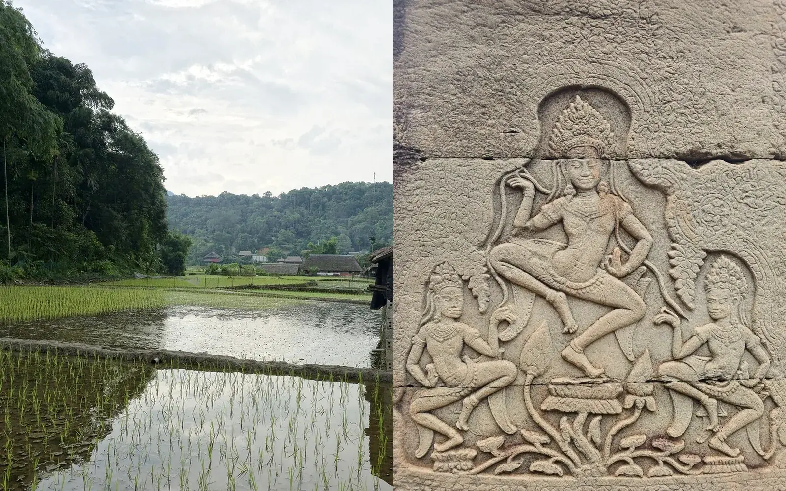 Vietnam and Cambodia journey imagery
