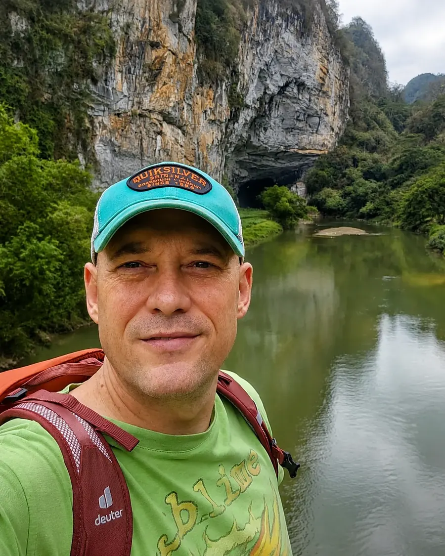 Will exploring a river and cave landscape in Southeast Asia